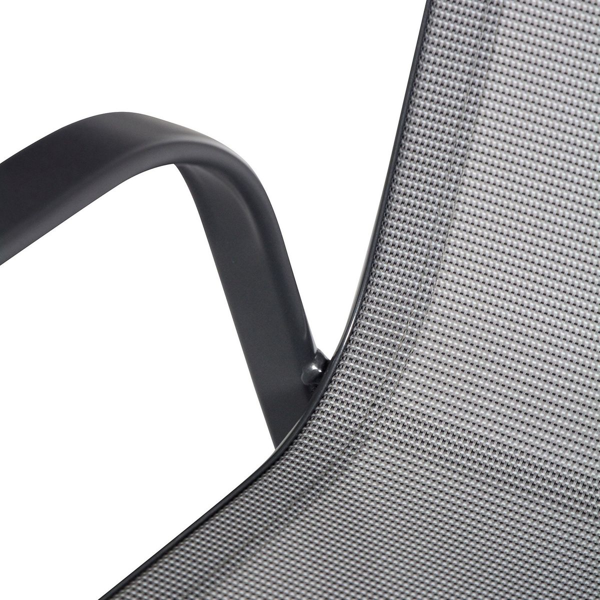 JUST HOME COLLECTION - Silla de Metal Apilable Sling Gris