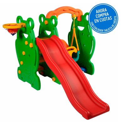 Resbaladera con Columpio
