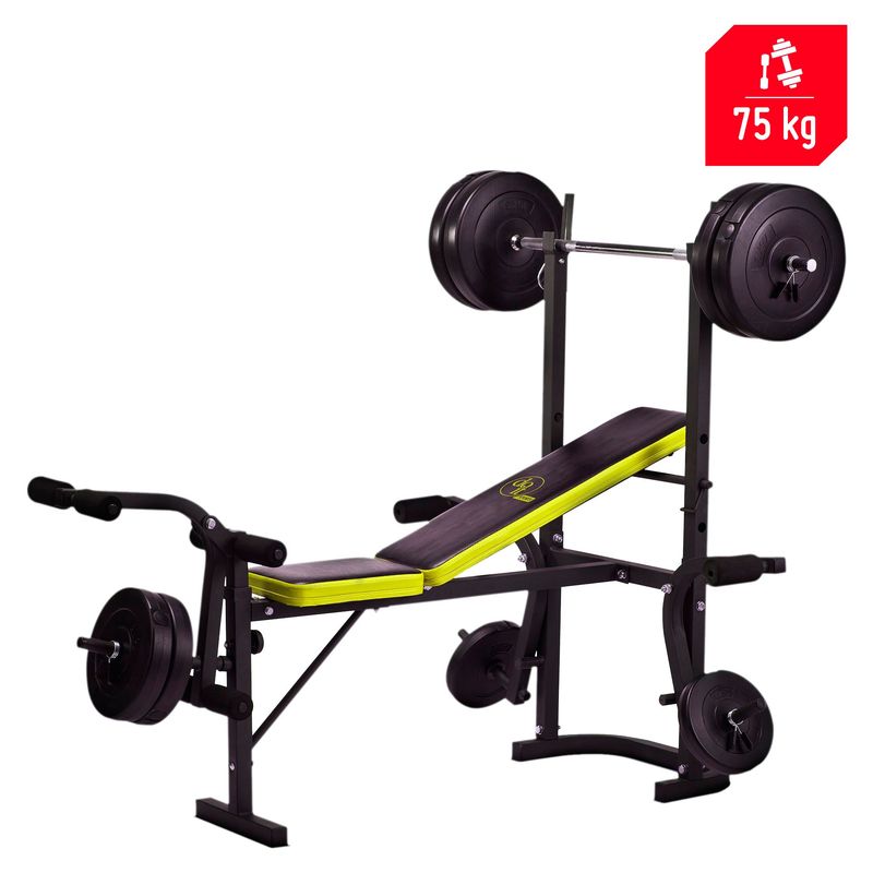 DO IT SPORTS - Banco de ejercicios con pesas