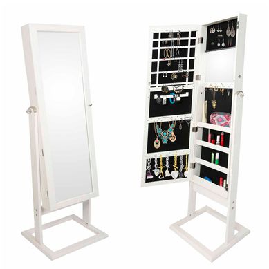 Espejo Joyero Blanco 120x37cm