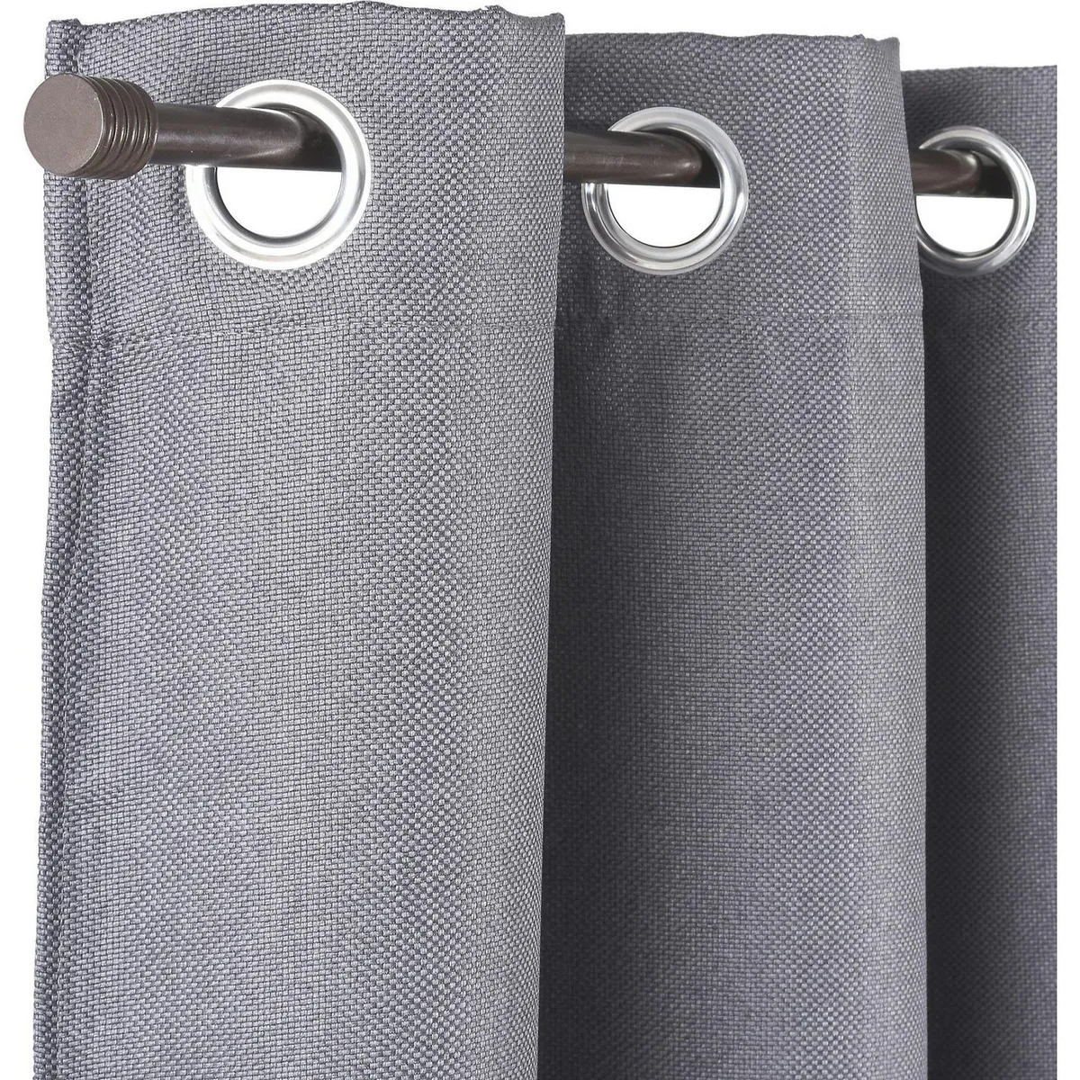 JUST HOME COLLECTION - Cortina Sun Out 135x220cm Gris