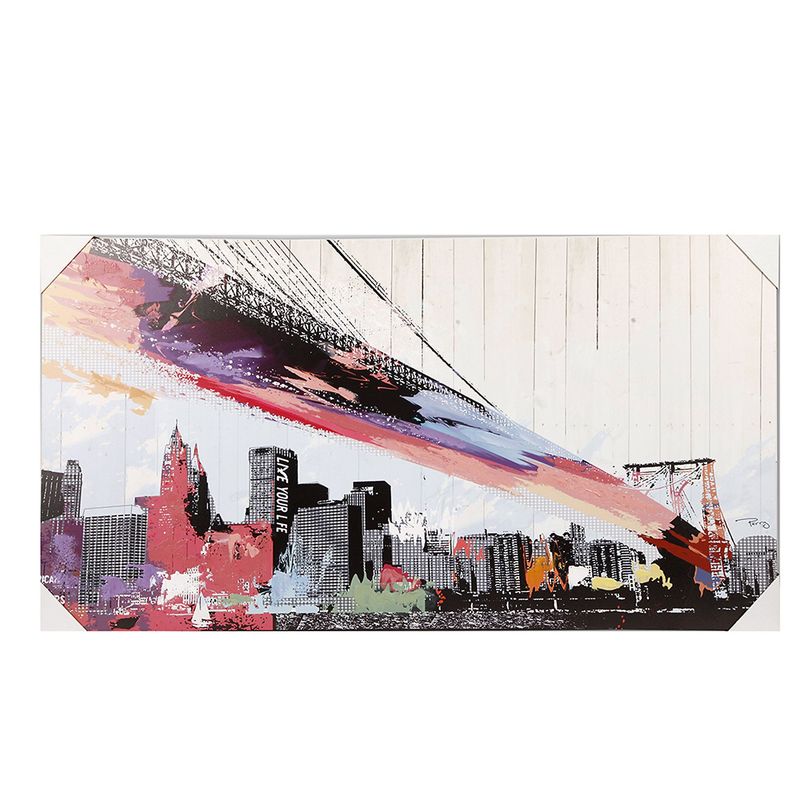 JUST HOME COLLECTION - Cuadro Canvas Bridge 70X140 CM