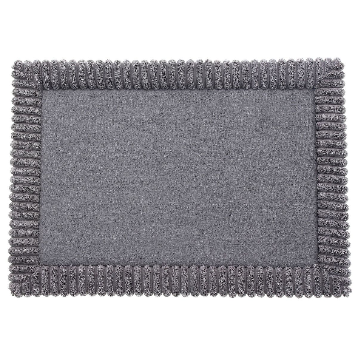 JUST HOME COLLECTION - Piso de baño Bordes Grafito 43x61cm