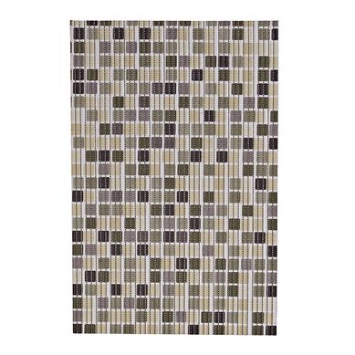 Piso de Bao Rectangular Antideslizante 40x60cm Caf