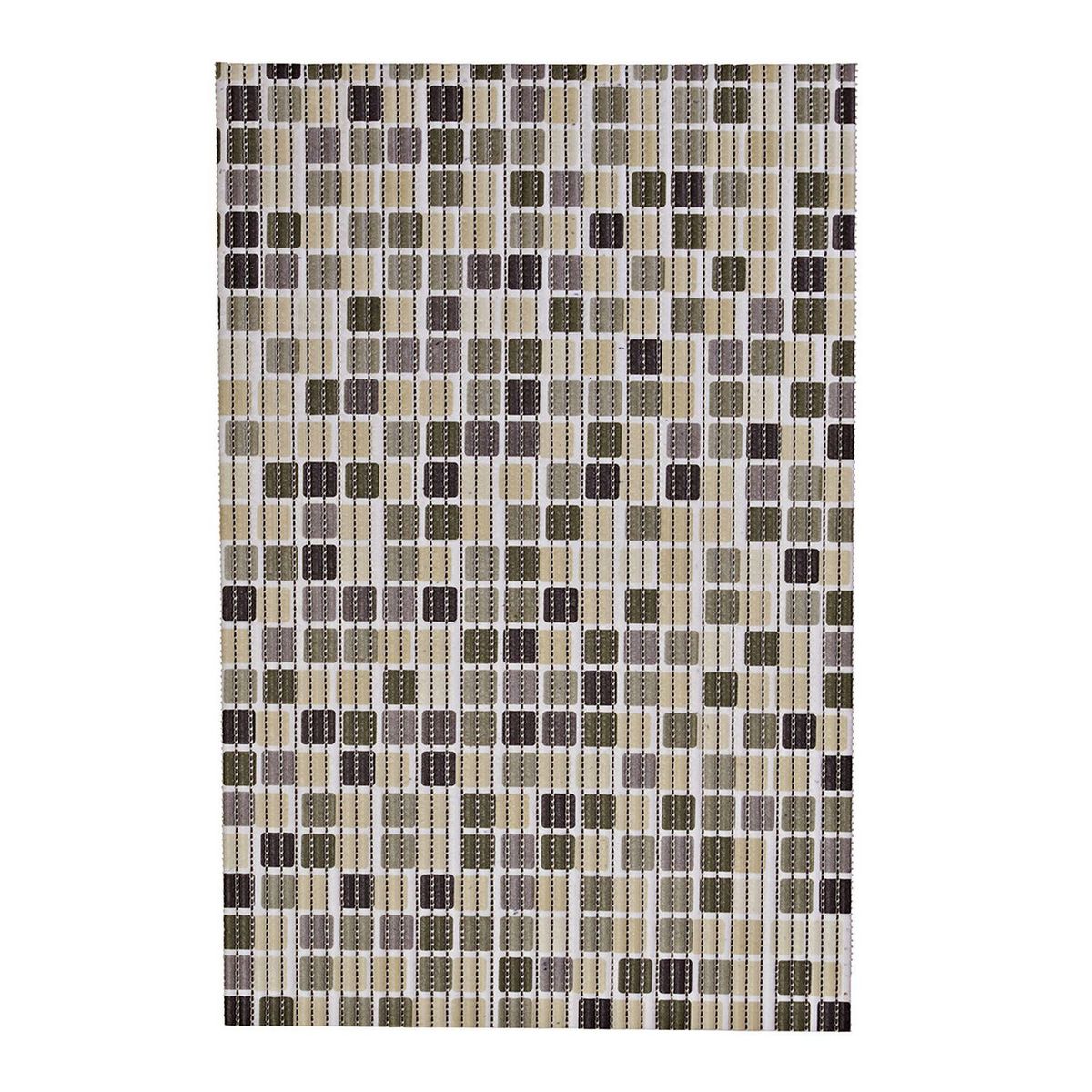 CASA BONITA - Piso de Baño Rectangular Antideslizante 40x60cm Café