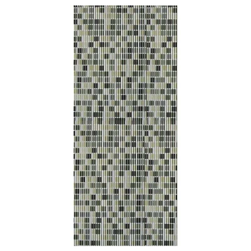 JUST HOME COLLECTION - Piso de Baño Rectangular Antideslizante 65x150cm Café