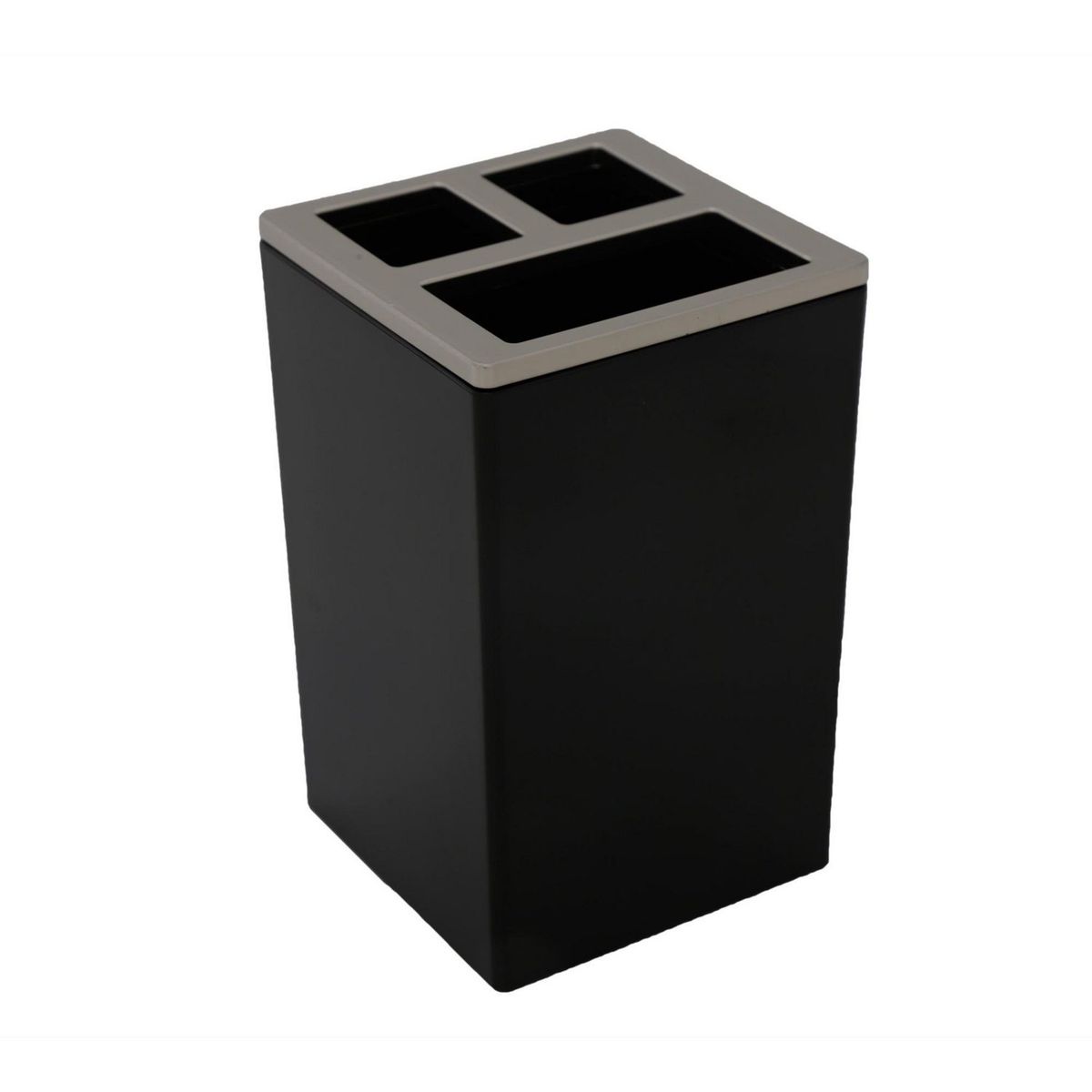 IDESIGN - Portacepillo Clarity Black