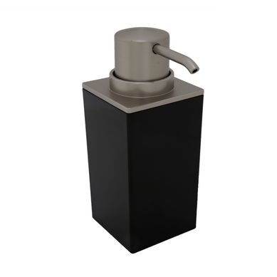 Dispensador de Jabn Clarity Negro