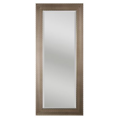 Espejo Decorativo Rectangular Forma Dorado 120x50cm