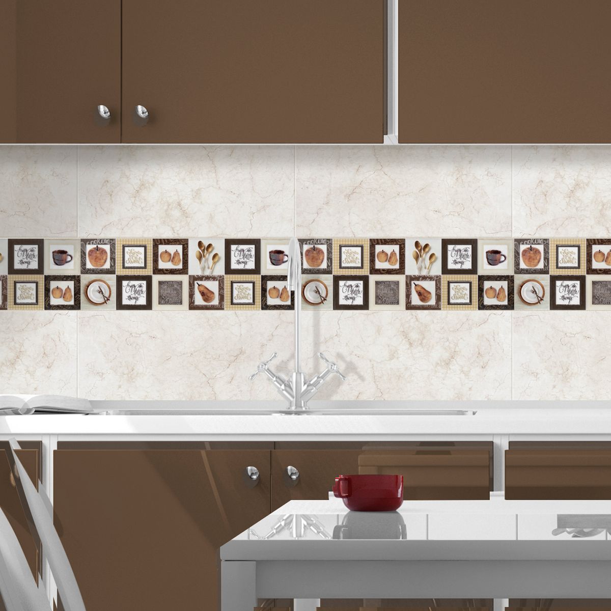 KANTU - Listelo Cocoa 44.34x14.66cm