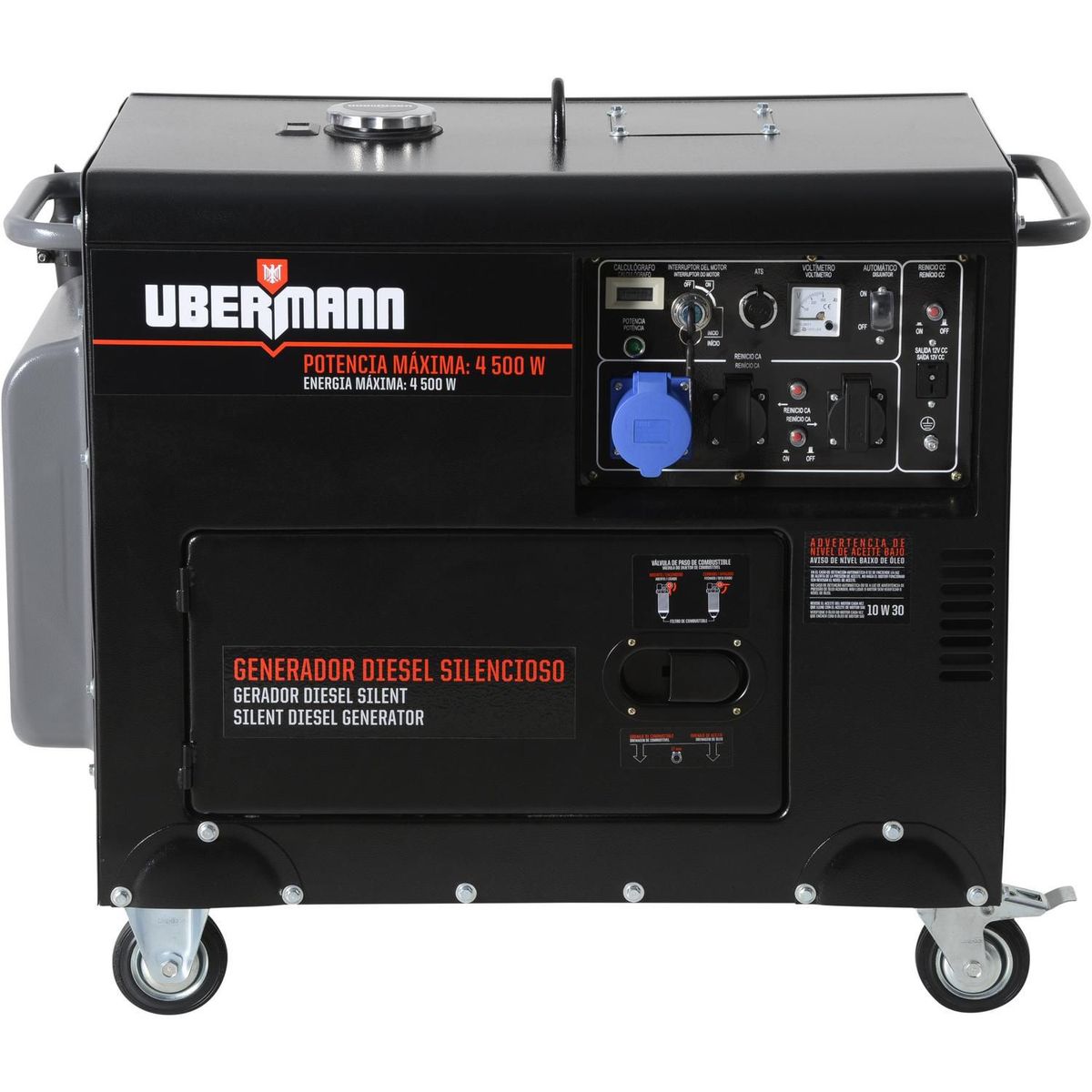 UBERMANN - Generador a Diesel 4500W Uberman