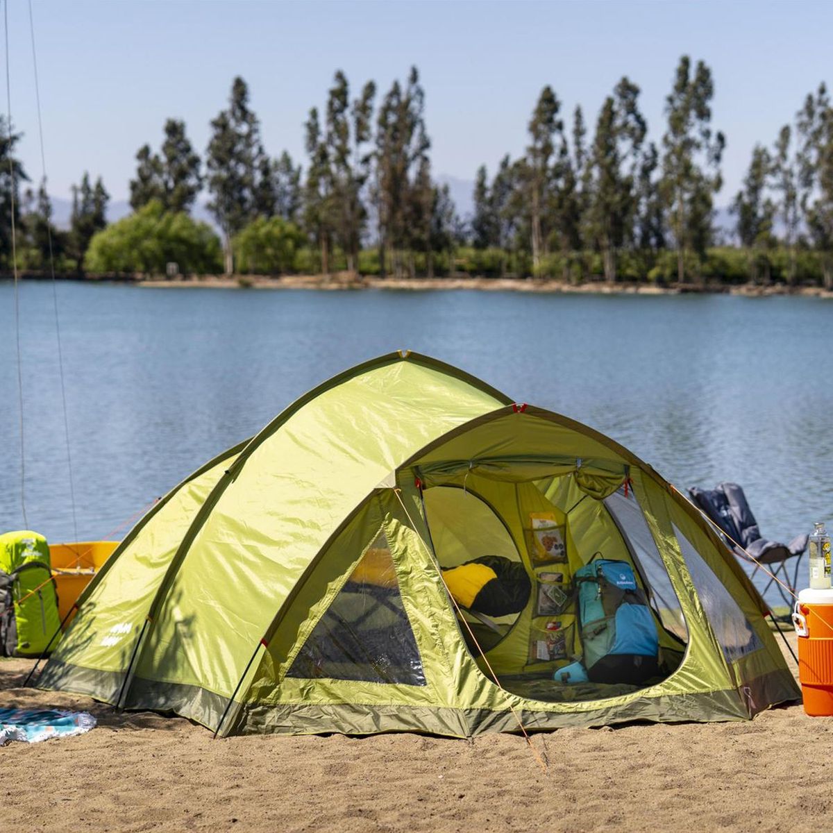 KLIMBER - Carpa Tunel 4 Personas Klimber Verde