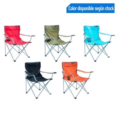 Silla de Camping con Apoya Brazos