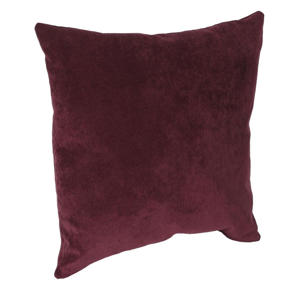 JUST HOME COLLECTION - Cojín Corduroy Granate 45x45cm