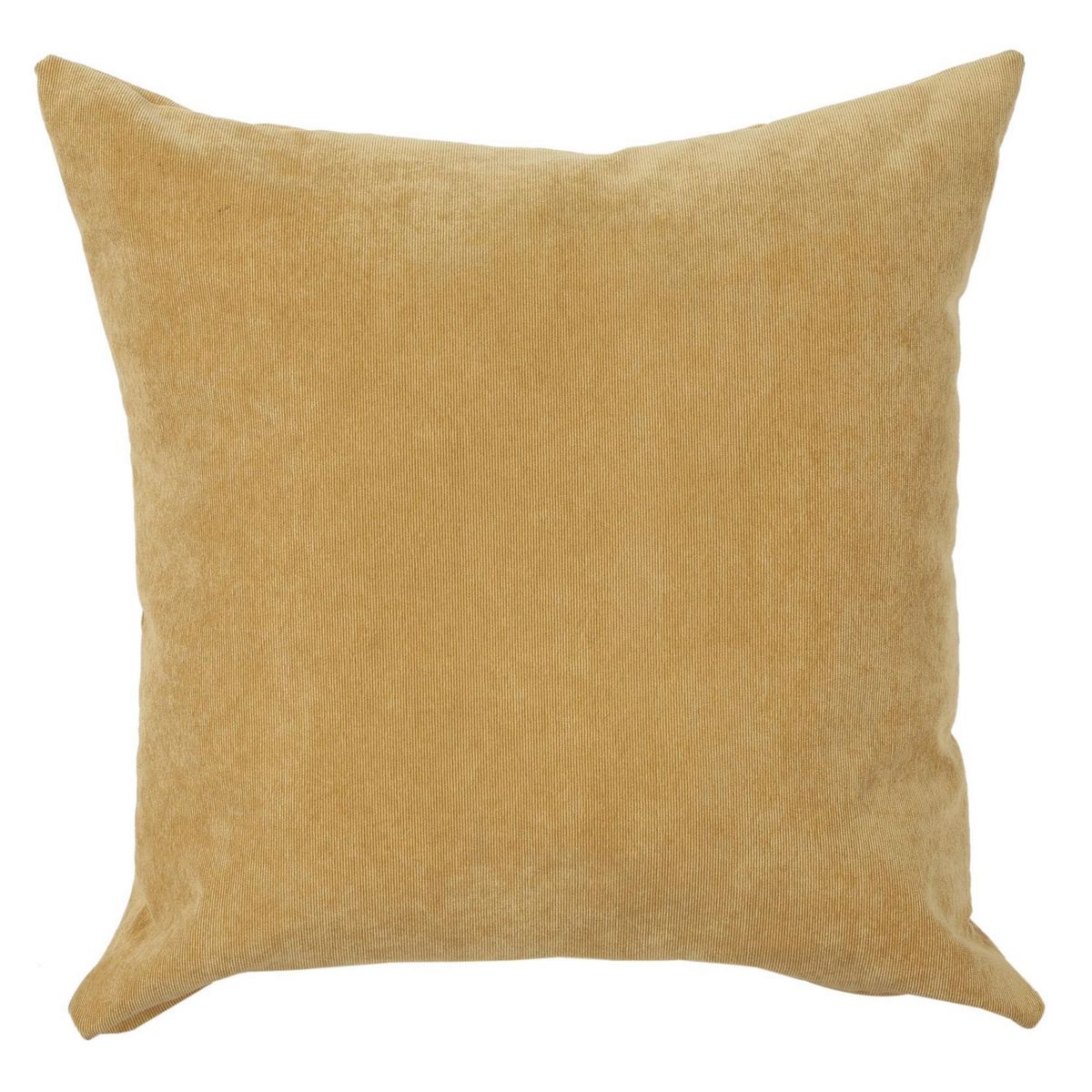 Cojín Corduroy Mostaza 45x45cm, marca JUST HOME COLLECTION - Foto Principal