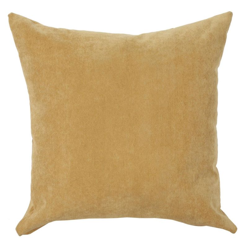 JUST HOME COLLECTION - Cojín Corduroy Mostaza 45x45cm