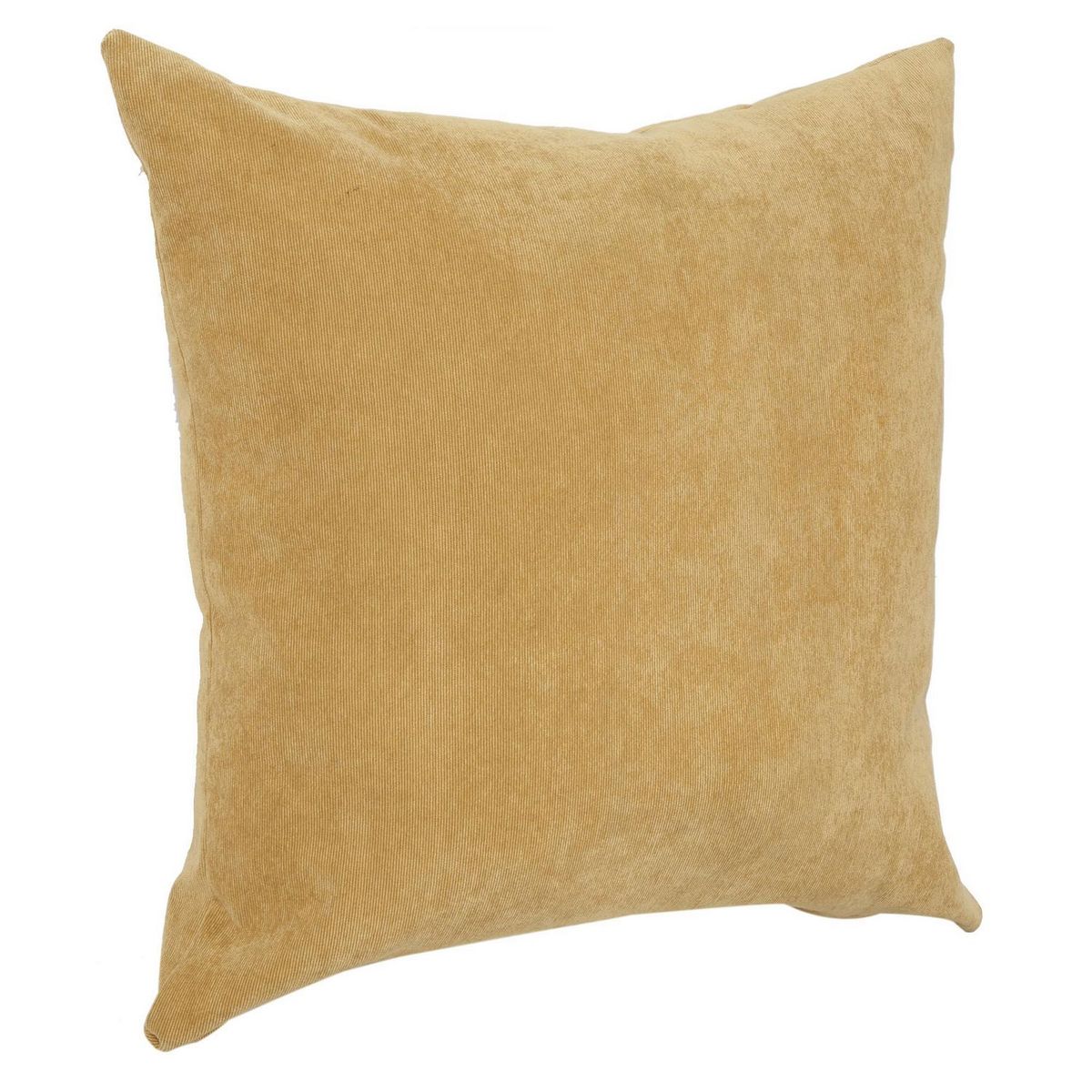 Cojín Corduroy Mostaza 45x45cm, marca JUST HOME COLLECTION - Foto 2