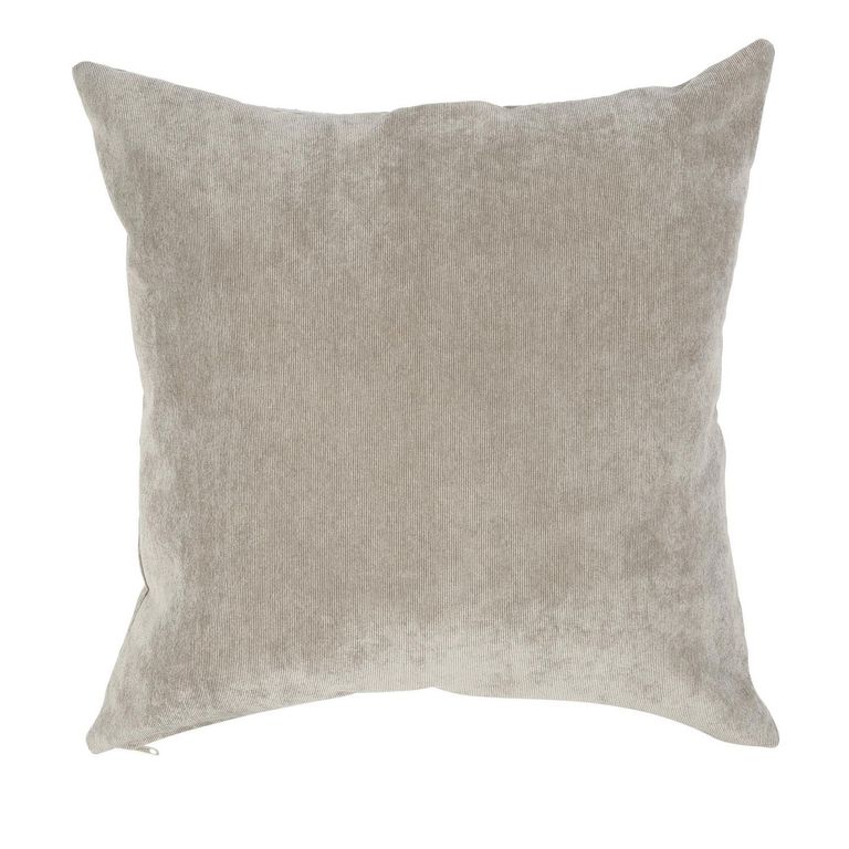 Cojín Corduroy Taupe 45x45cm | Sodimac Falabella
