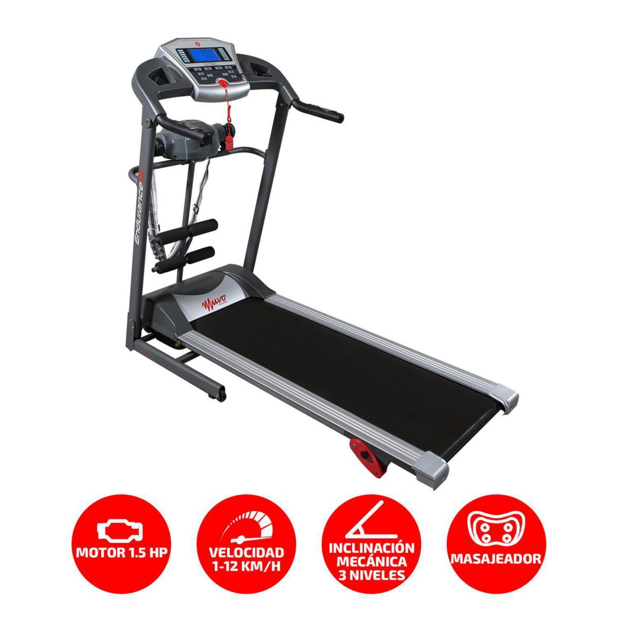 MUVO BY OXFORD - Trotadora Eléctrica 1.5H Muvo Oxford Endurance 13