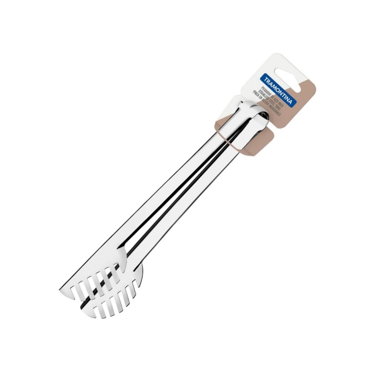 TRAMONTINA - Pinza para Pasta Acero Inoxidable 28cm