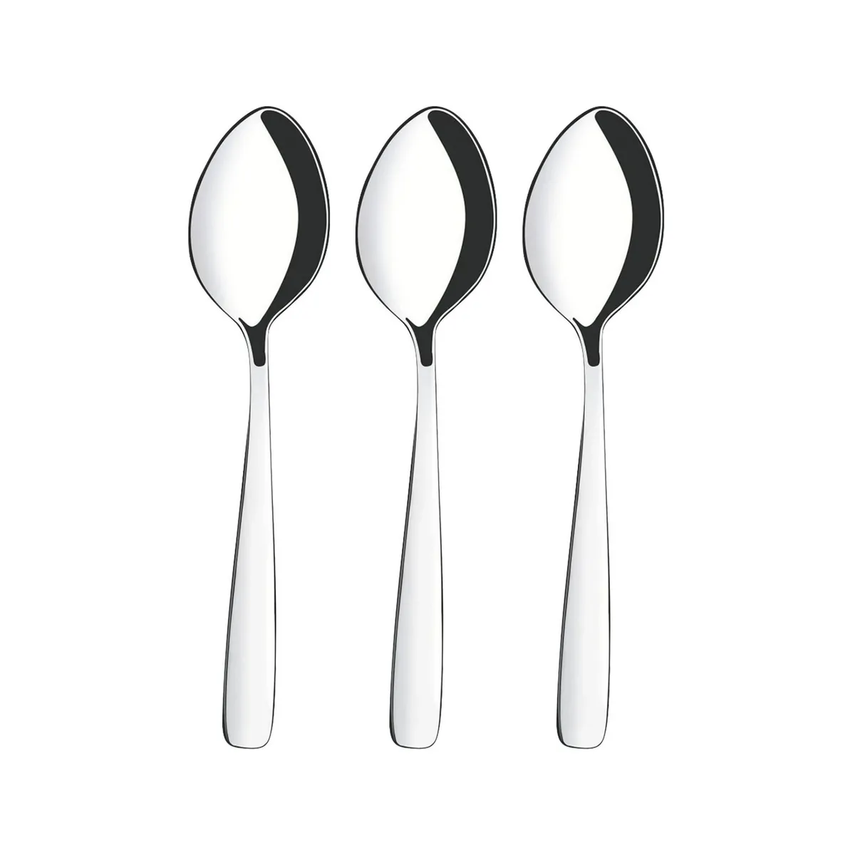 TRAMONTINA - Juego de cucharas 3 piezas Amazonas