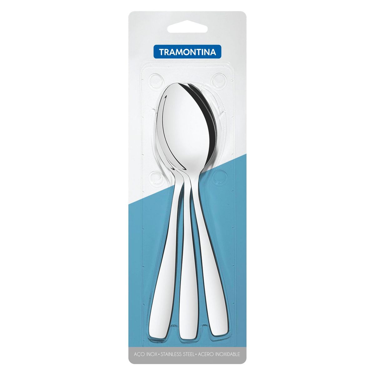 TRAMONTINA - Juego de cucharas 3 piezas Amazonas