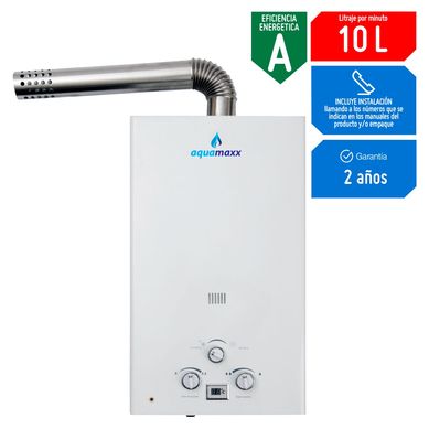 Terma a Gas Aquamaxx GN 10 litros Tiro Forzado