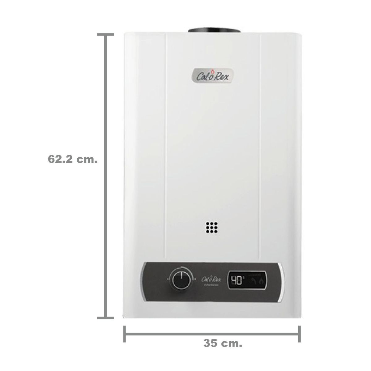 CALOREX - Terma a Gas Calorex GLP 13 litros Tiro Natural