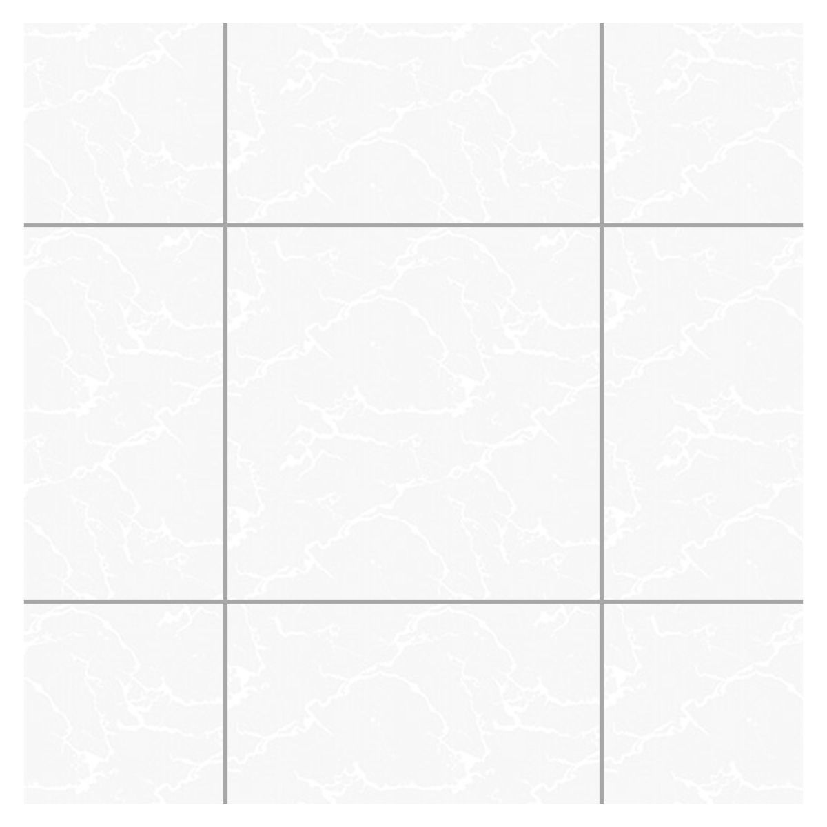 SCOP - Cerámica Blanco 46x46 Marmoladas Brillante 2.08 m2