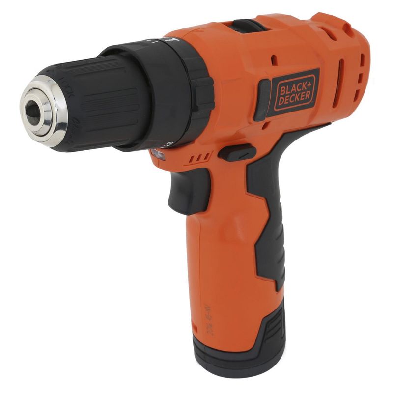 BLACK+DECKER - Taladro Percutor Inalambrico Black+Decker 3/8" 12V HP12 