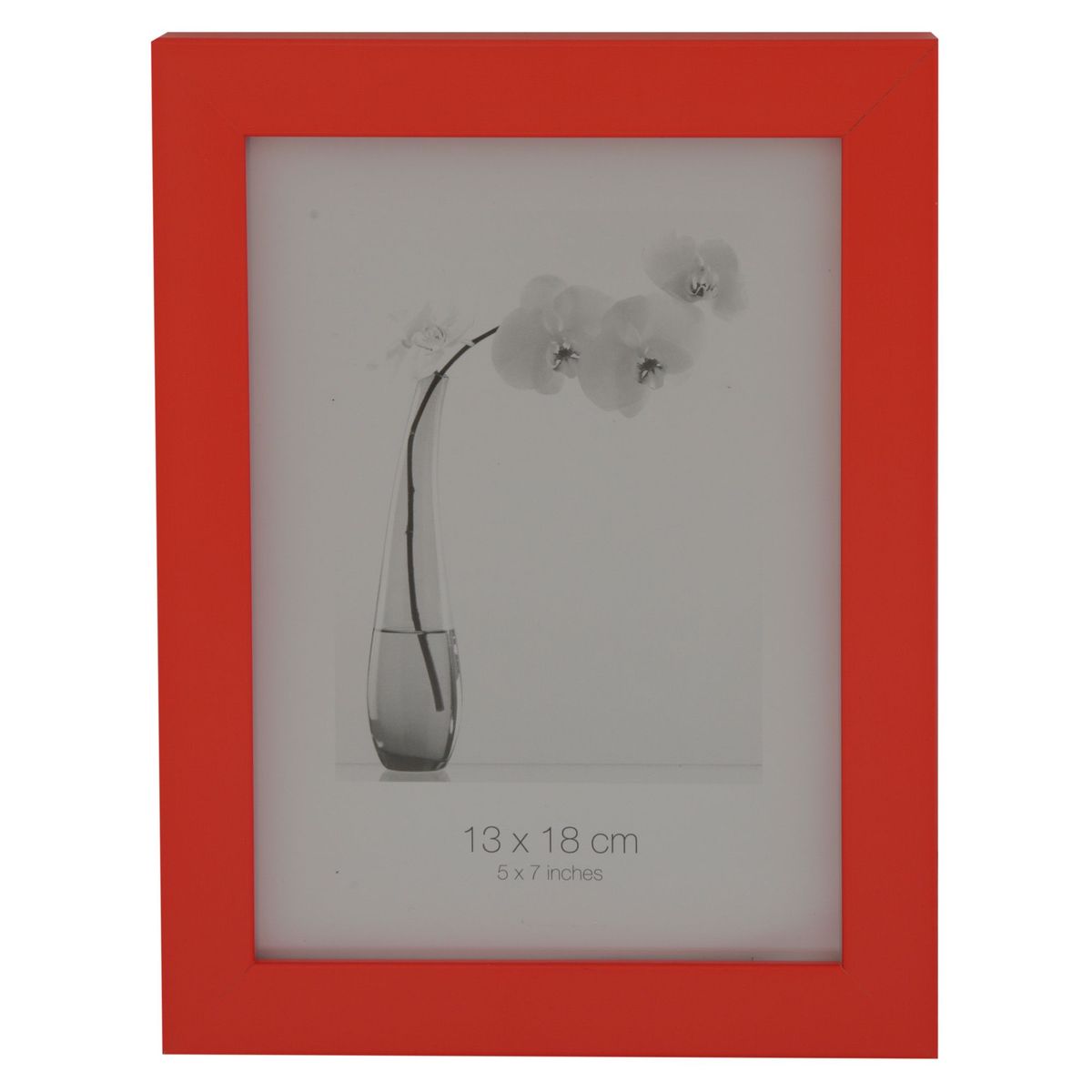 JUST HOME COLLECTION - Marco de foto 16x20.7cm rojo