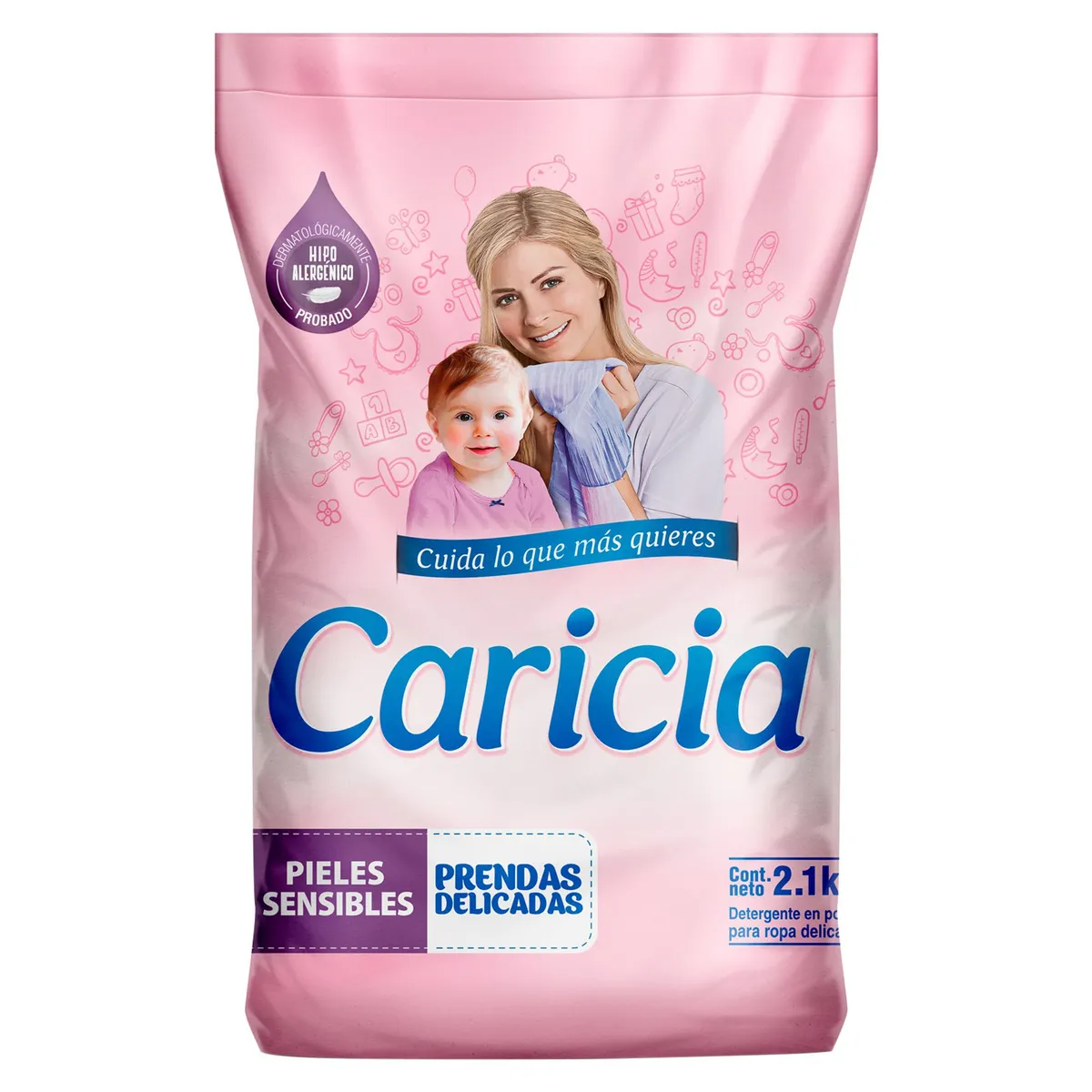 CARICIA - Detergente En Polvo Caricia 2.1 Kg.