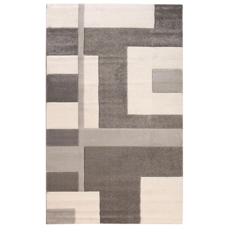 JUST HOME COLLECTION - Alfombra Rectangular Gris Shuffle