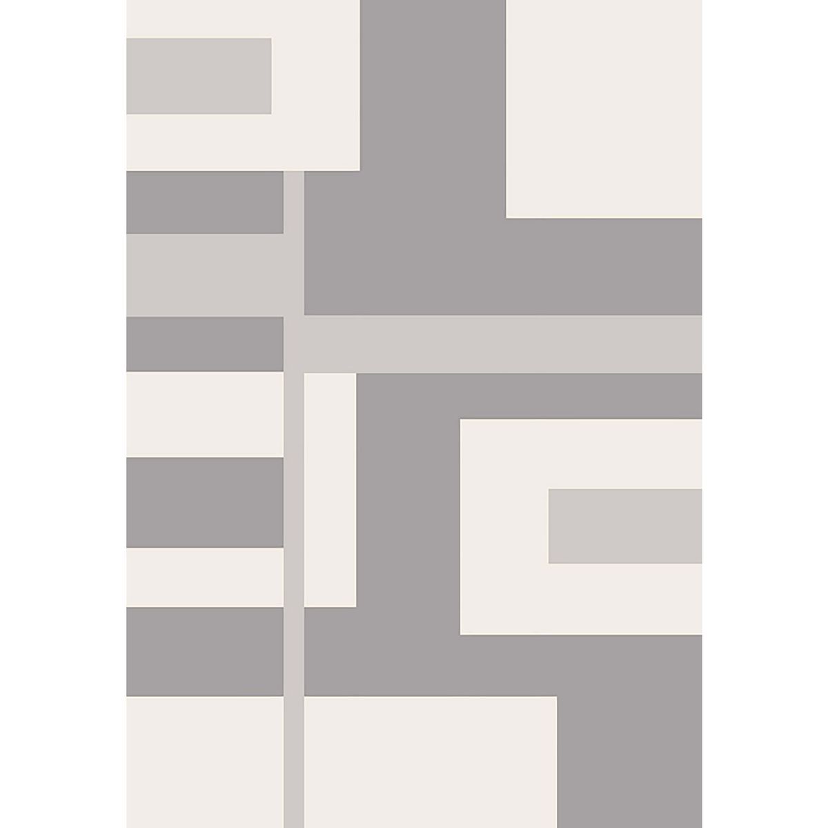 JUST HOME COLLECTION - Alfombra Rectangular Gris Shuffle