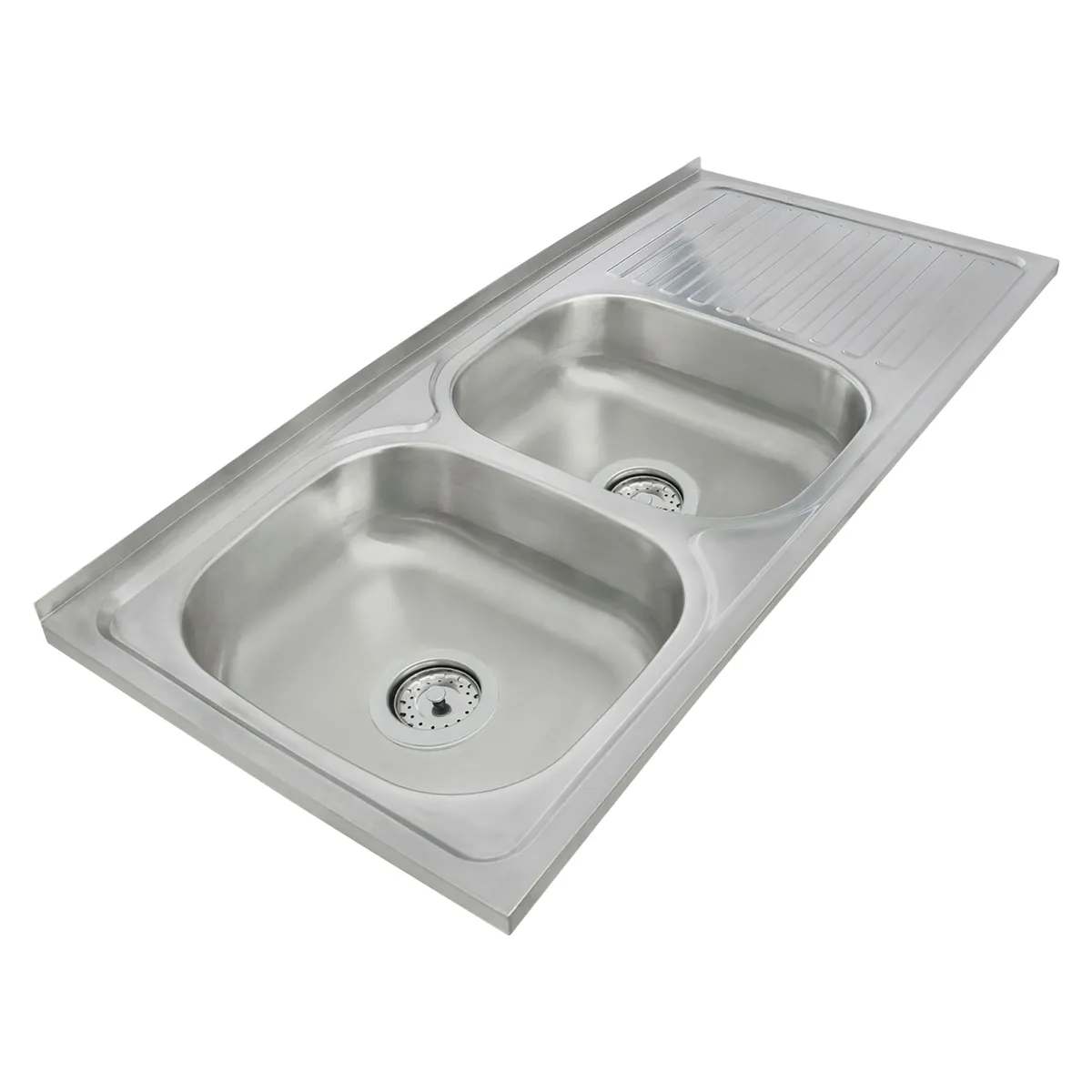 RECORD - Lavadero de Cocina Record 2 Pozas Escurridero Viena 120x50cm