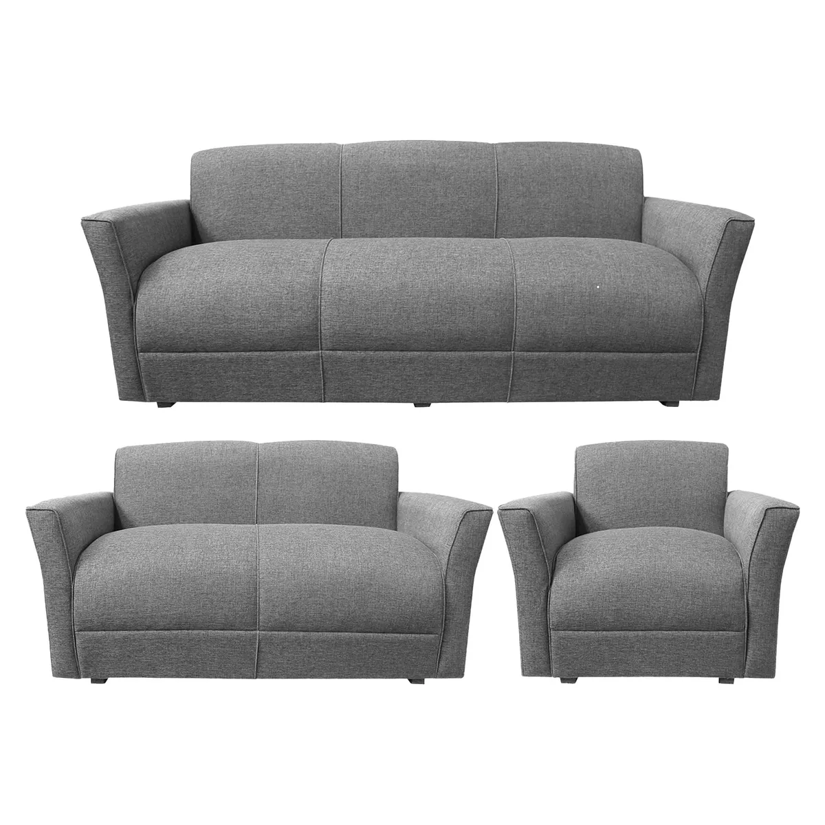 CASA BELLA - Juego de Sala 3-2-1 Cuerpos Turin