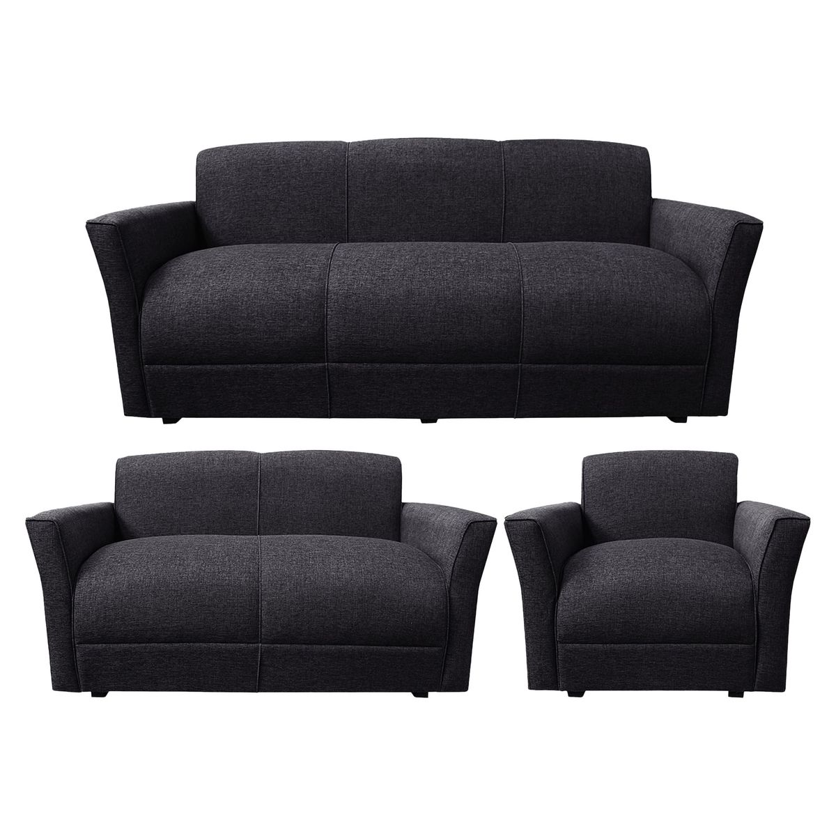 CASA BELLA - Juego de Sala 3-2-1 Cuerpos Turin