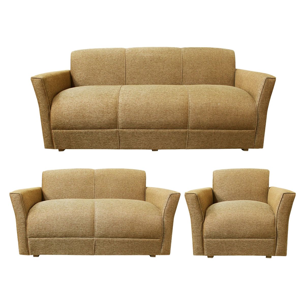 CASA BELLA - Juego de Sala 3-2-1 Cuerpos Turin