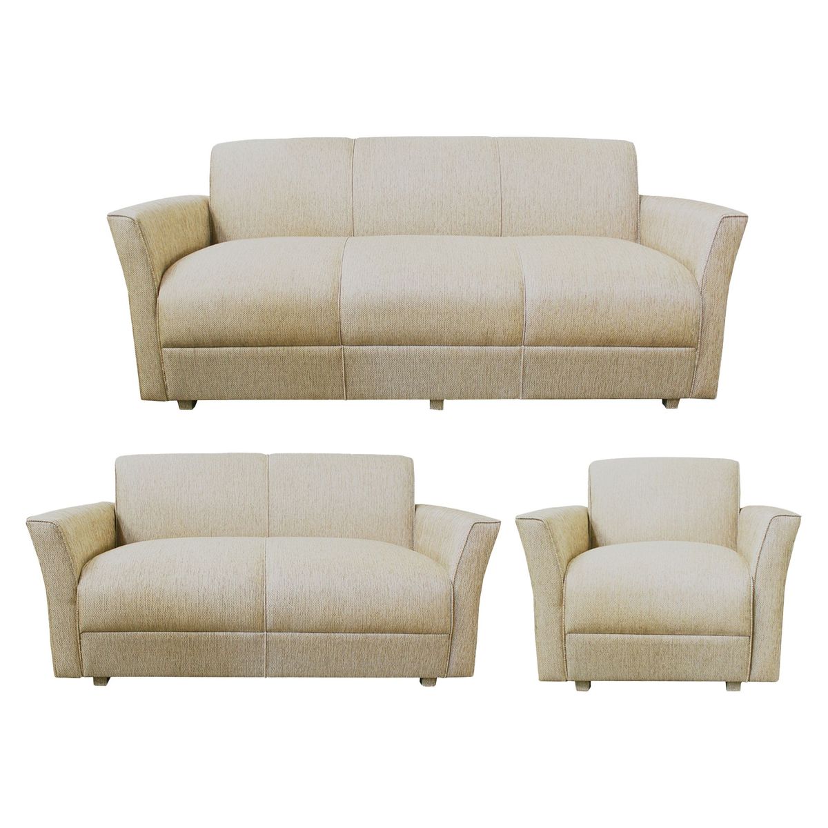 CASA BELLA - Juego de Sala 3-2-1 Cuerpos Turin