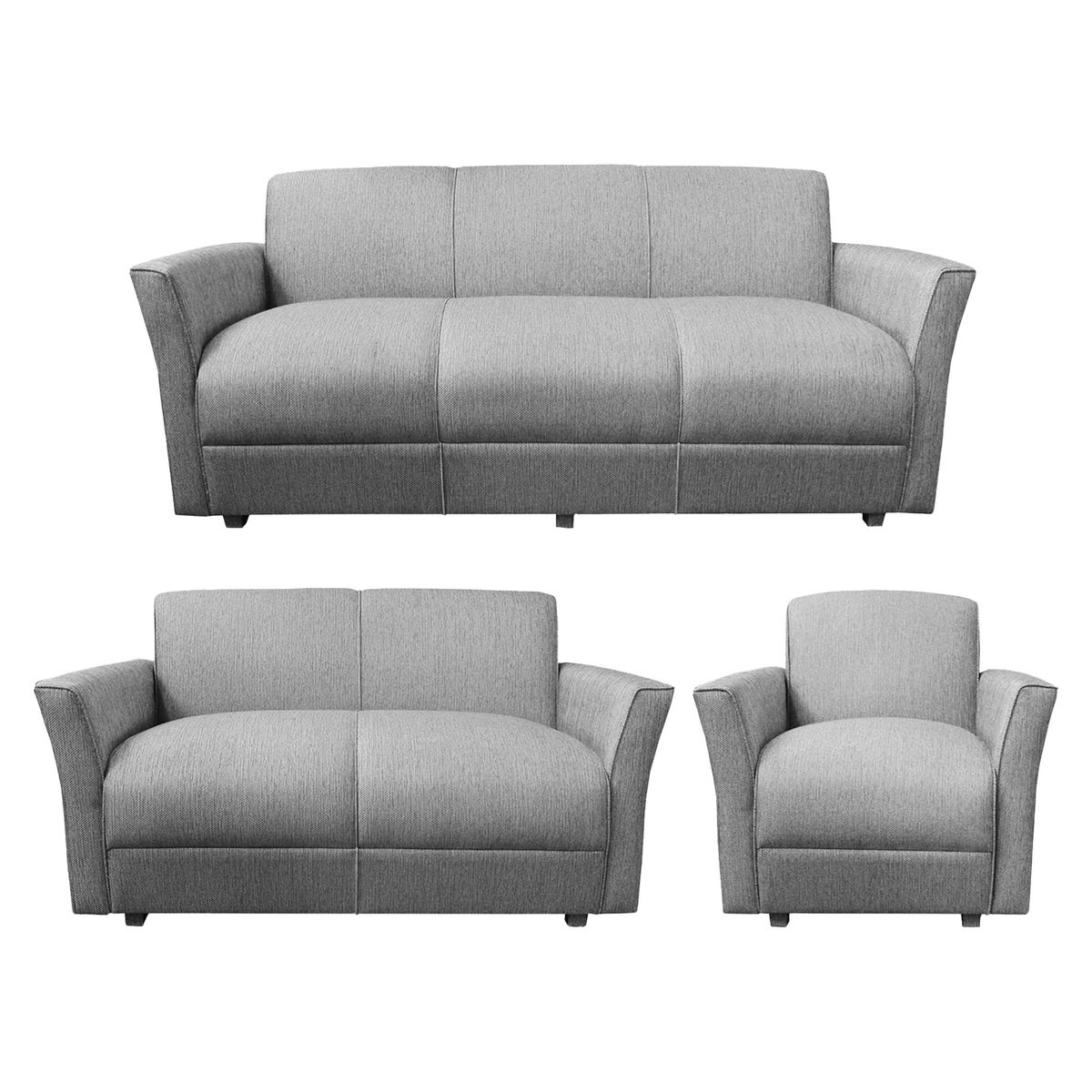 CASA BELLA - Juego de Sala 3-2-1 Cuerpos Turin