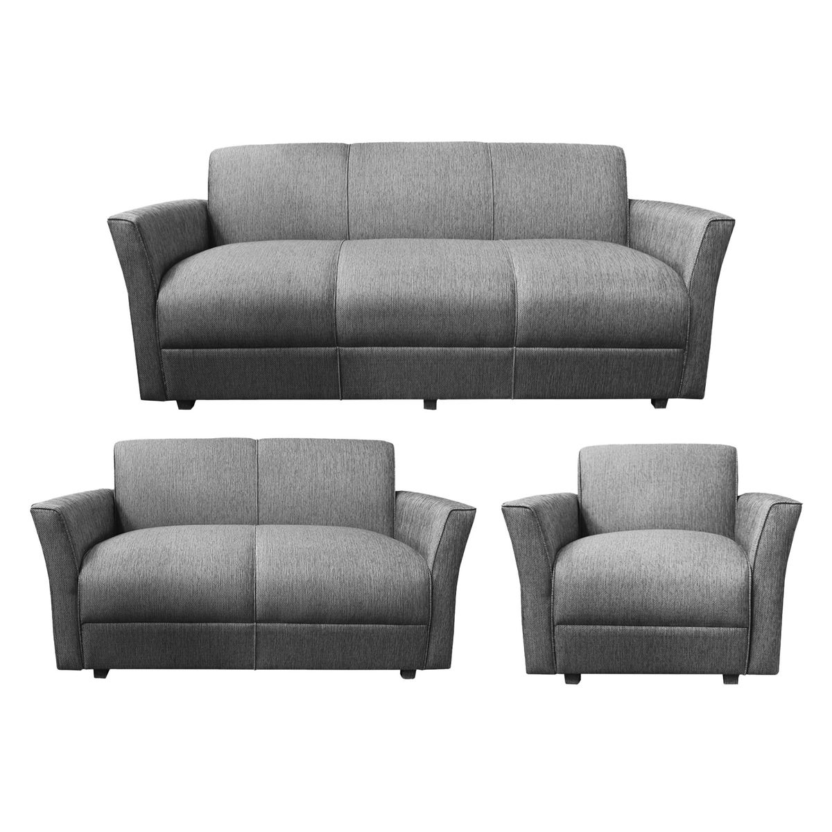 CASA BELLA - Juego de Sala 3-2-1 Cuerpos Turin