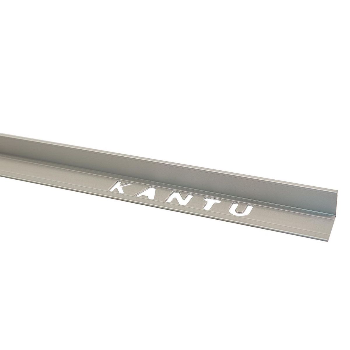 KANTU - Perfil Cuadrado de Aluminio Brilloso 10mm