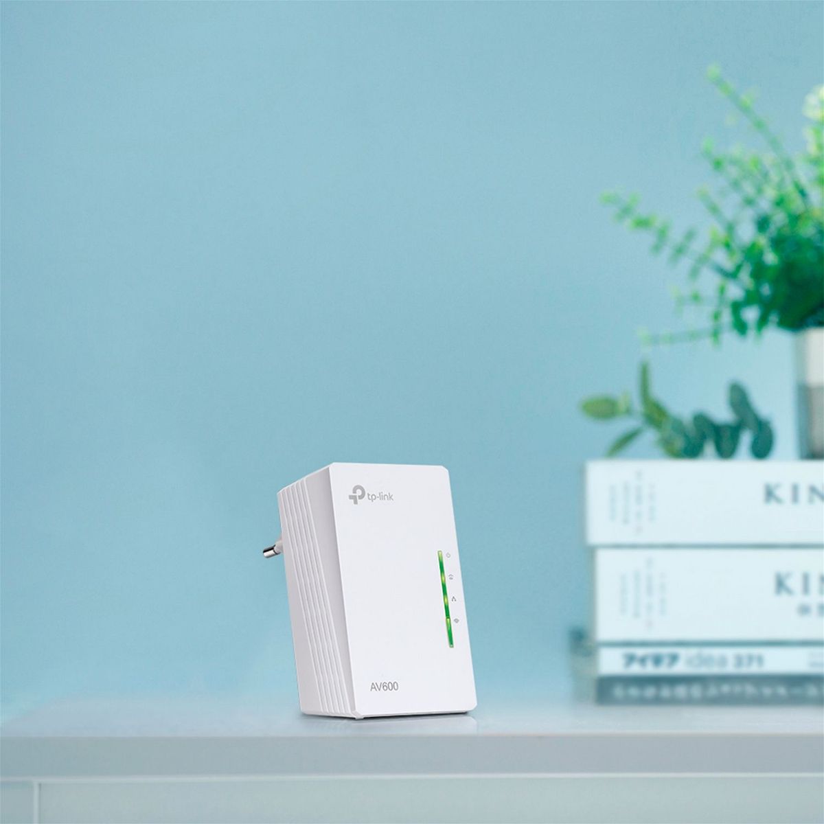 TP LINK - Extensor Powerline WiFi AV600 300 Mbps TL-WPA4220