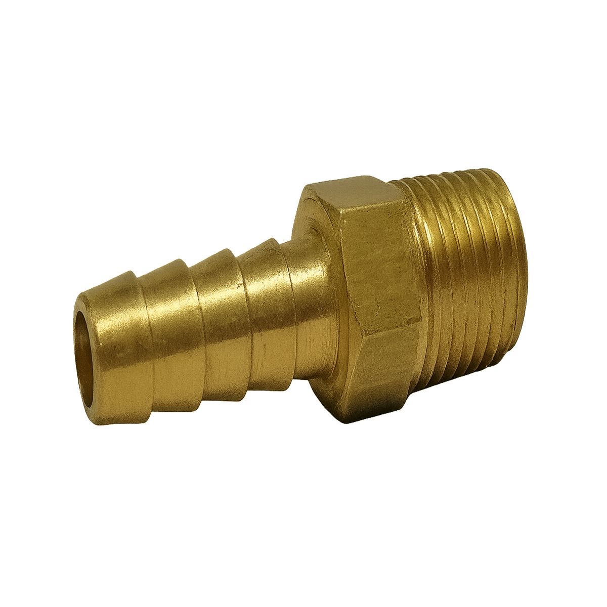 BRONZOTEK - Punta Manguera de 3/8" x 3/8"