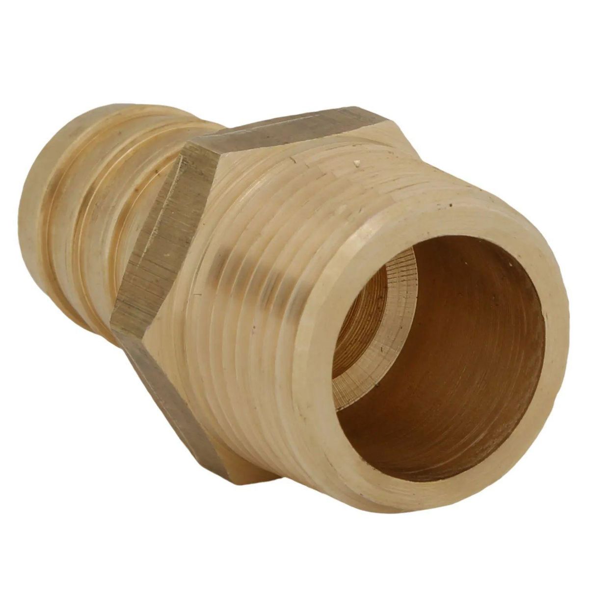 BRONZOTEK - Punta Manguera de 3/4" x 3/4"