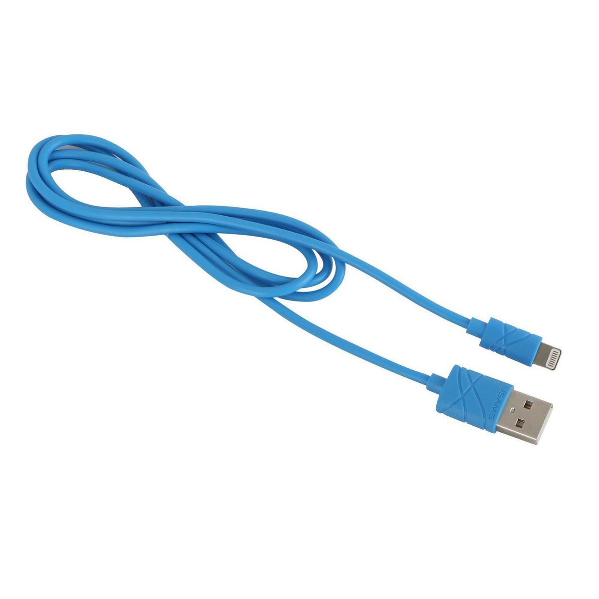 USAMS - Cable Ligthning a USB Azul