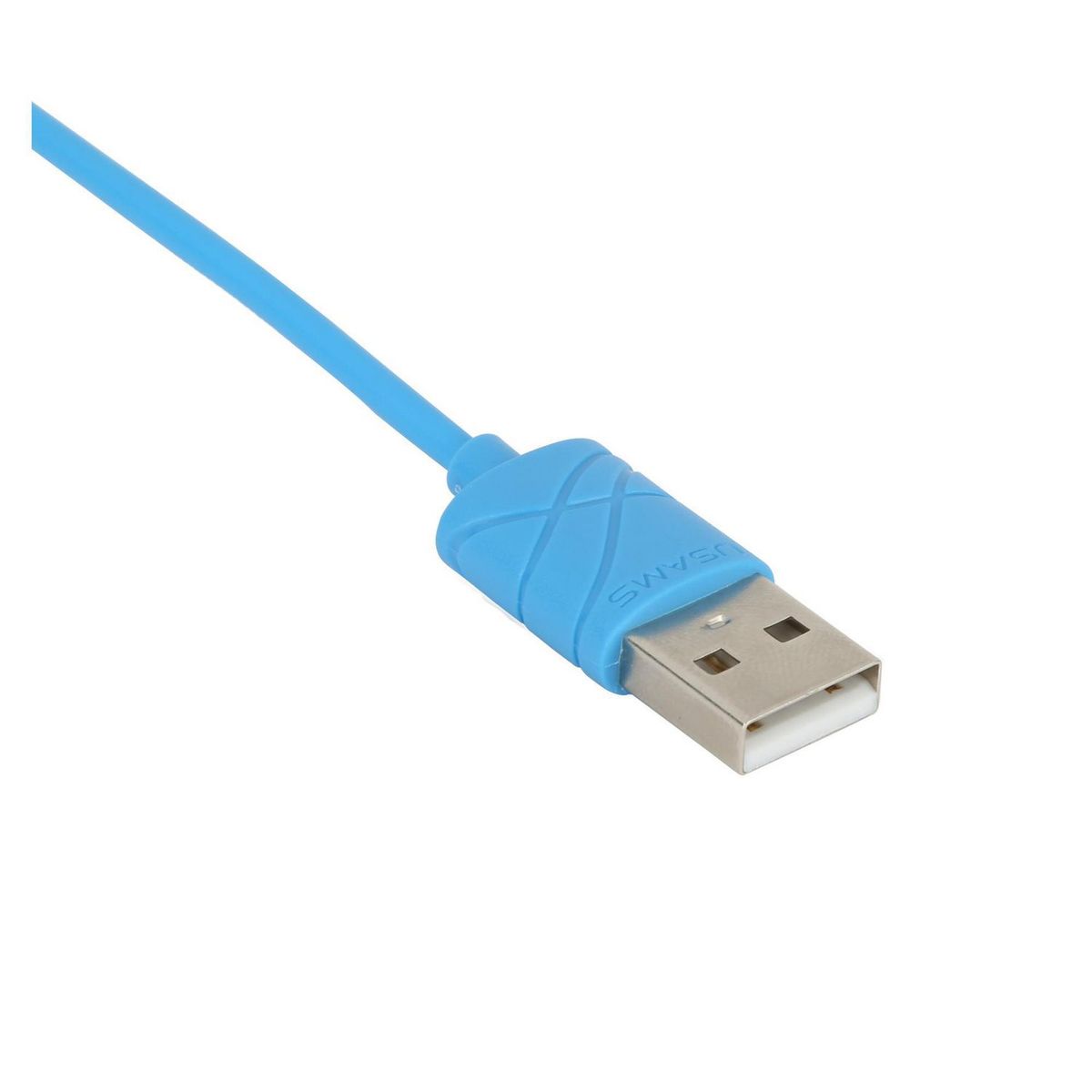 USAMS - Cable Ligthning a USB Azul