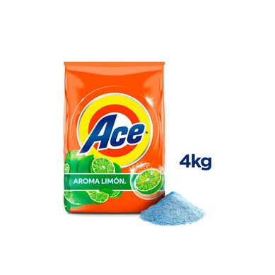Detergente en Polvo Ace Limn 4 kg.