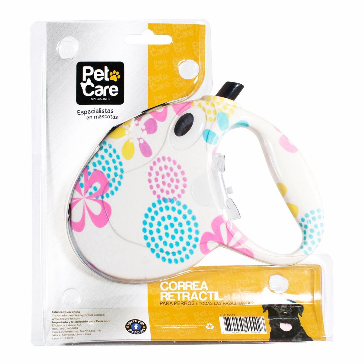 GENERICO - Correa Retráctil Flores