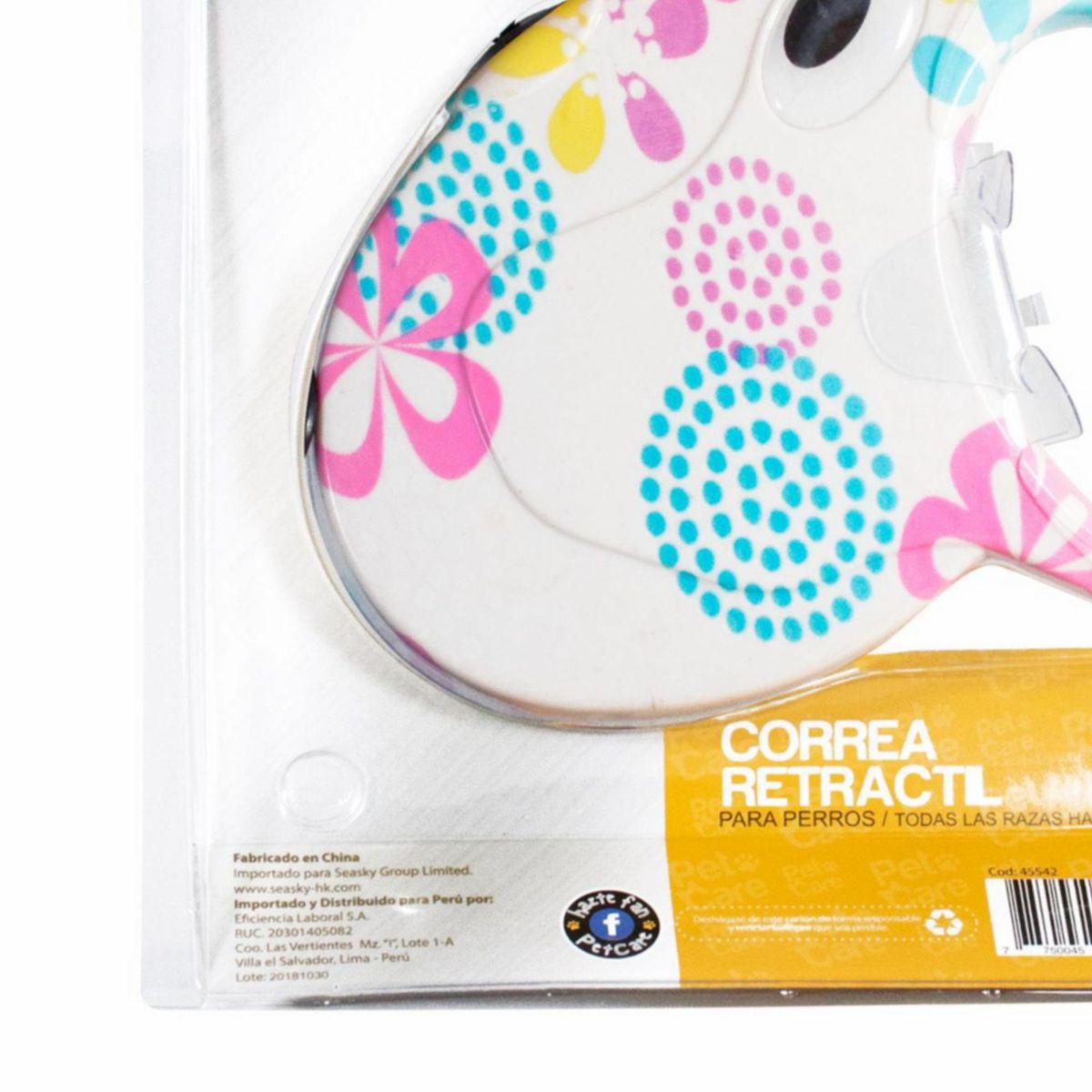 GENERICO - Correa Retráctil Flores